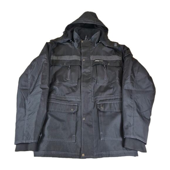 Arctix Men's Performance Tundra Work Jacket Reflective Insulated Size 3XL Steel - Picture 3 of 14